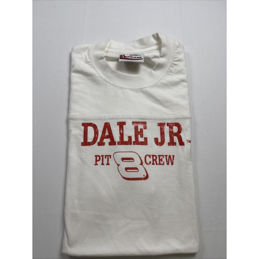 Dale Earnhardt Jr #8 Pit Crew Sleeveless Shirt Mens L NASCAR Tee
